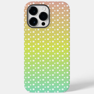 Colorful rainbow bubble gradient Case-Mate iPhone 14 pro max case