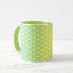 Colorful rainbow bubble gradient mug