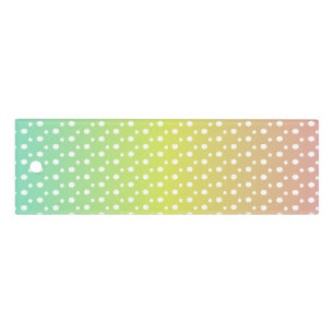 Colorful rainbow bubble gradient ruler