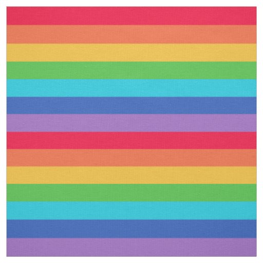 Colorful Rainbow Color Flag Gay Pride Fabric