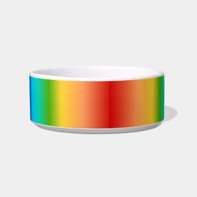 Colorful Rainbow color gradient Bowl (Left)