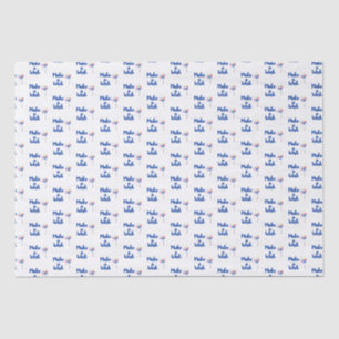 Colorful Rainbow Dandelion Make a Wish Tissue Paper