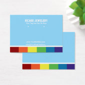 Colorful Rainbow Earring Background (Desk)