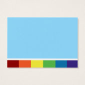 Colorful Rainbow Earring Background (Back)