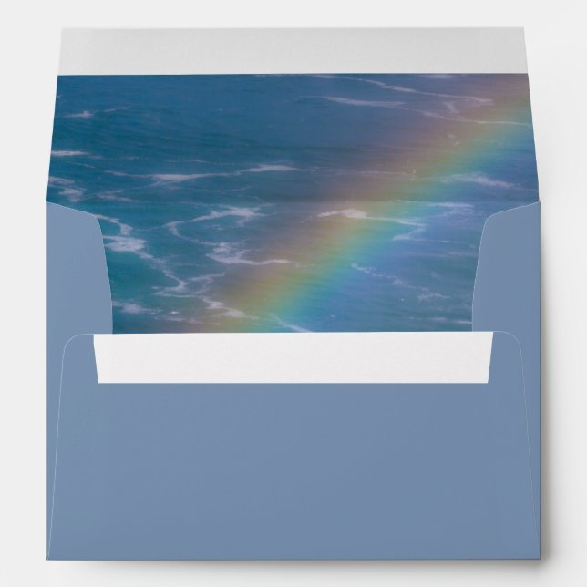 Colorful Rainbow Envelope (Back (Bottom))