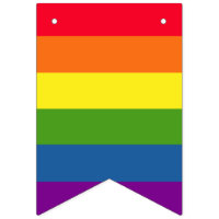 Love Is Love - Pride Rainbow Party Bunting Banner - Party Decorations - Love Is Love Be Proud