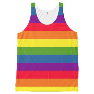 Colorful Rainbow Flag Gay Pride