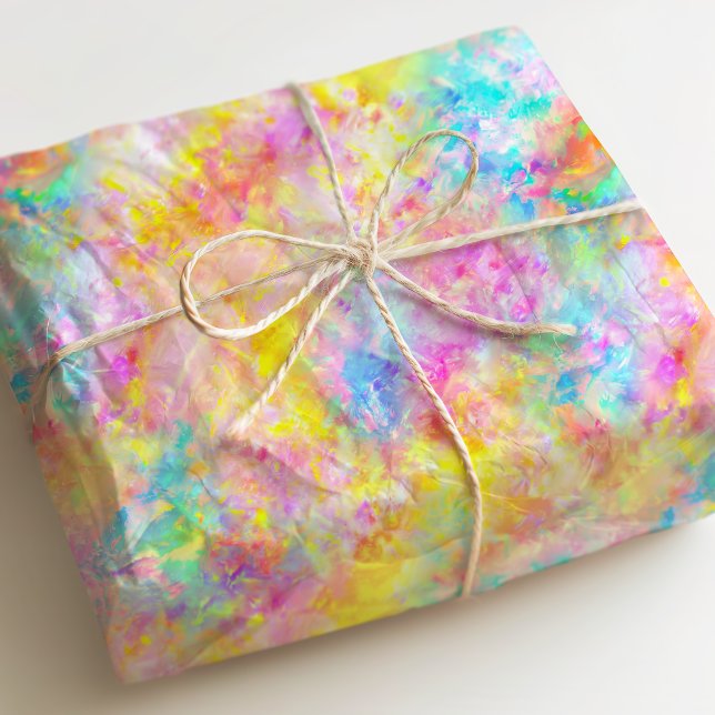 Colorful Rainbow Hippie Tie Dye Tissue Paper (Creator Uploaded)