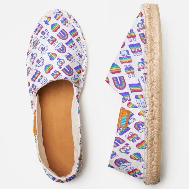 joules rainbow espadrilles