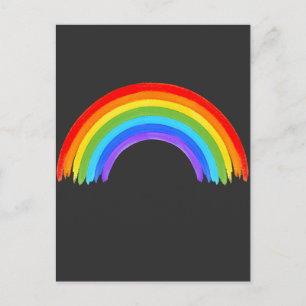 Colorful Rainbow LGBT Equal Rights Love Postcard