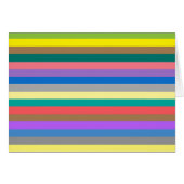 Colorful rainbow lines pattern (Front Horizontal)