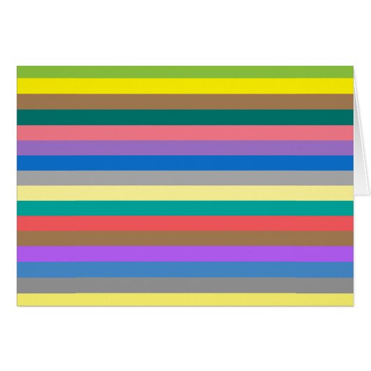 Colorful rainbow lines pattern (Front Horizontal)