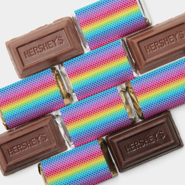 Colorful Rainbow Mermaid   Hershey's Miniatures (Assorted)
