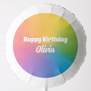 Colorful Rainbow Painting Tie Dye Art and Crafts Balloon