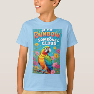 Colorful Rainbow Parrot T-Shirt