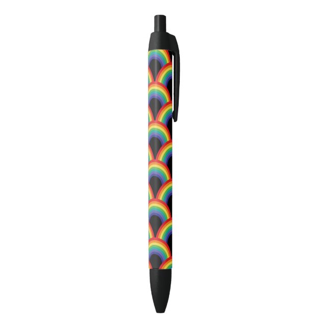 Colorful Rainbow Pattern Pen (Bottom (Vertical))