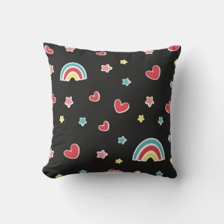 Colorful Rainbow Pillow – Bright & Cheerful Home D