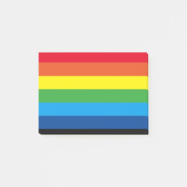 Colorful Rainbow Post-it Notes (Front)