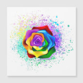 Colorful Rainbow Rose (Front)