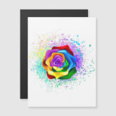 Colorful Rainbow Rose (Front/Back)