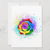 Colorful Rainbow Rose (Front)