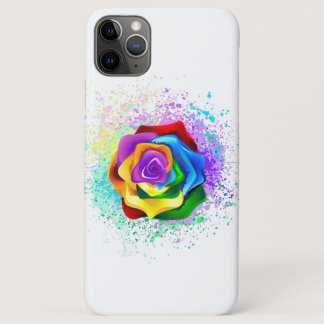 Colorful Rainbow Rose iPhone 11 Pro Max Case
