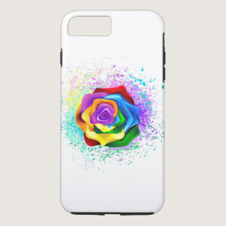 Colorful Rainbow Rose iPhone 8 Plus/7 Plus Case