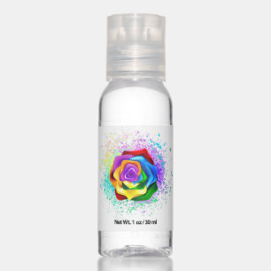 Colorful Rainbow Rose Hand Sanitizer