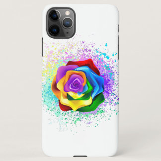 Colorful Rainbow Rose iPhone 11Pro Max Case