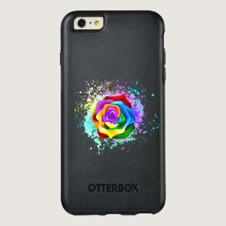 Colorful Rainbow Rose OtterBox iPhone 6/6s Plus Case