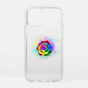 Colorful Rainbow Rose Speck iPhone 12 Mini Case