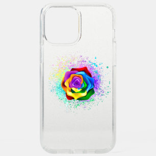 Colorful Rainbow Rose Speck iPhone 12 Pro Max Case