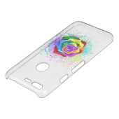Colorful Rainbow Rose Uncommon Google Pixel Case (Top)