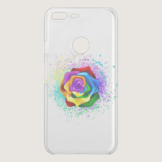 Colorful Rainbow Rose Uncommon Google Pixel XL Case