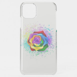 Colorful Rainbow Rose iPhone 11 Pro Max Case