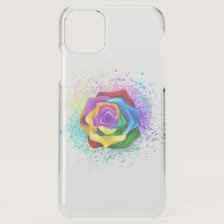 Colorful Rainbow Rose iPhone 11 Pro Max Case