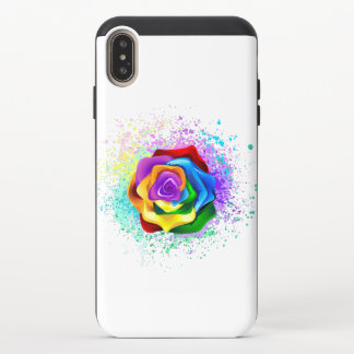 Colorful Rainbow Rose iPhone XS Max Slider Case
