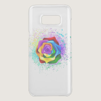 Colorful Rainbow Rose Uncommon Samsung Galaxy S8  Case