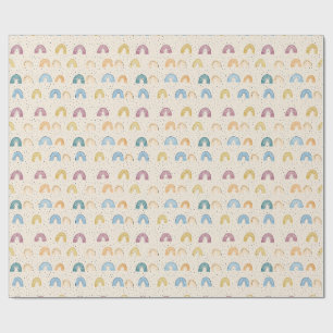 Colorful Rainbow Seamless Pattern Wrapping Paper