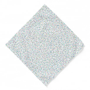 Colorful Rainbow Speckled Dots Bandana