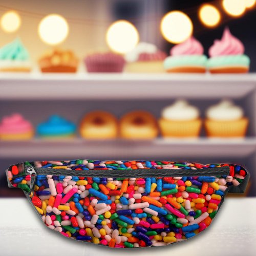 Colorful Rainbow Sprinkles Cute Trendy Fanny Pack