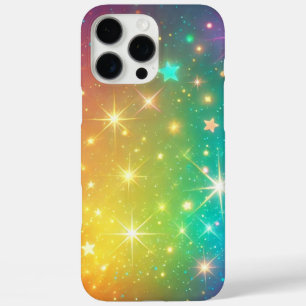 Colorful Rainbow star space iPhone 16 Pro Max Case