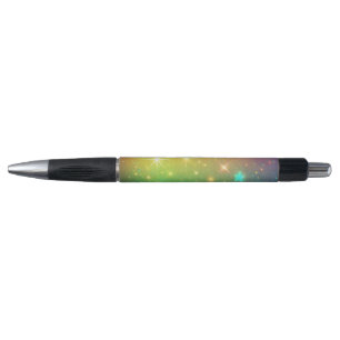 Colorful Rainbow star space Pen