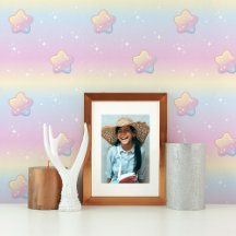 Colorful Rainbow Stars in the Sky Emote