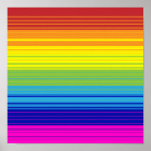 Colorful Rainbow Stripes art pattern background