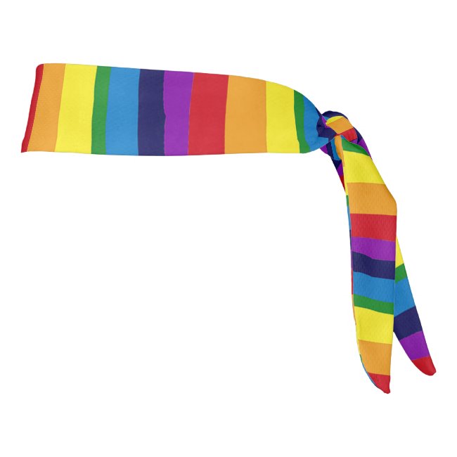 Colorful Rainbow Stripes Headband