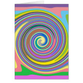 Colorful rainbow swirl pattern (Front)