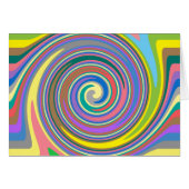 Colorful rainbow swirl pattern (Front Horizontal)