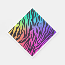 Colorful Rainbow Tiger