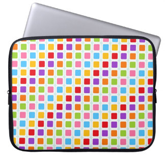Colorful Rainbow Tiles Laptop Sleeve